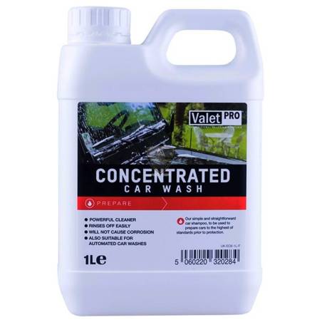 VALET PRO - CONCENTRATED CAR WASH 1L VALET PRO - CONCENTRATED CAR WASH 1L