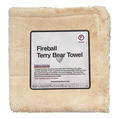TERRY BEAR TOWEL 40x40