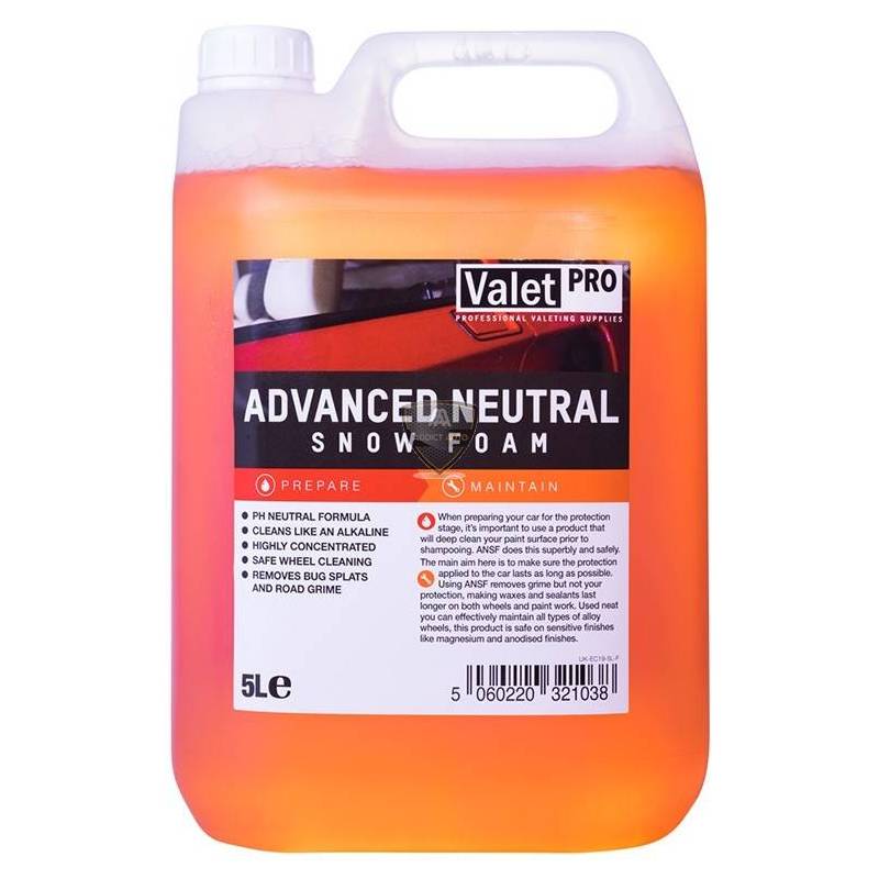 VALET PRO - ADVANCED NEUTRAL SNOW FOAM VALET PRO - ADVANCED NEUTRAL SNOW FOAM