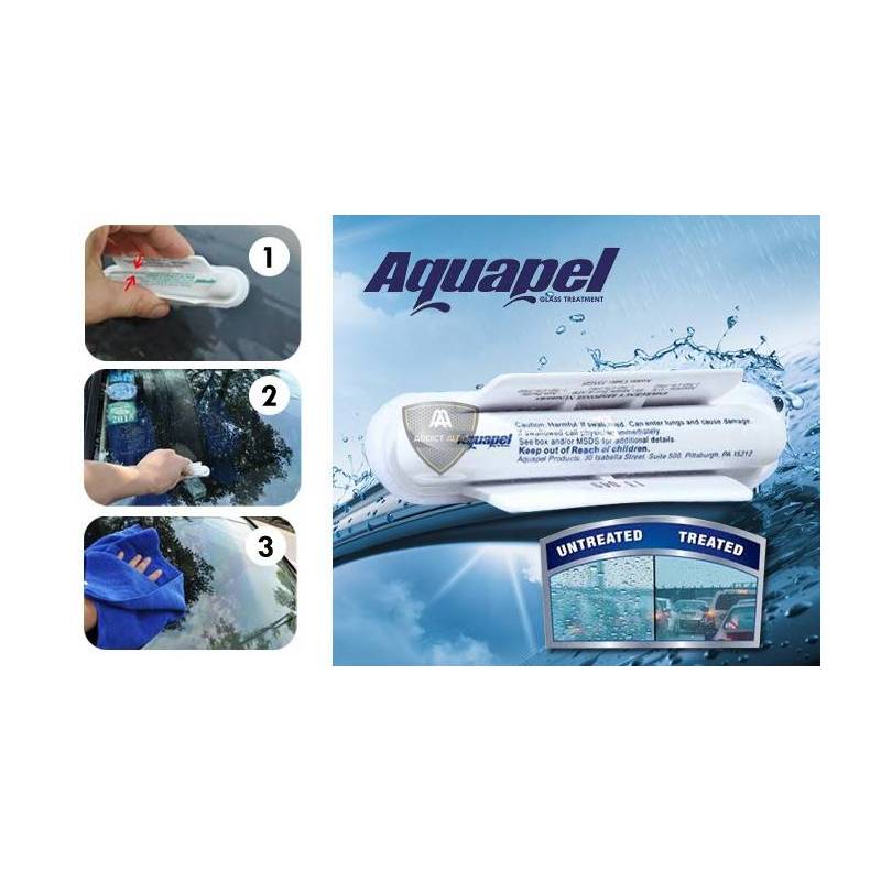 AQUAPEL protection hydrophobe vitre et pare-brise