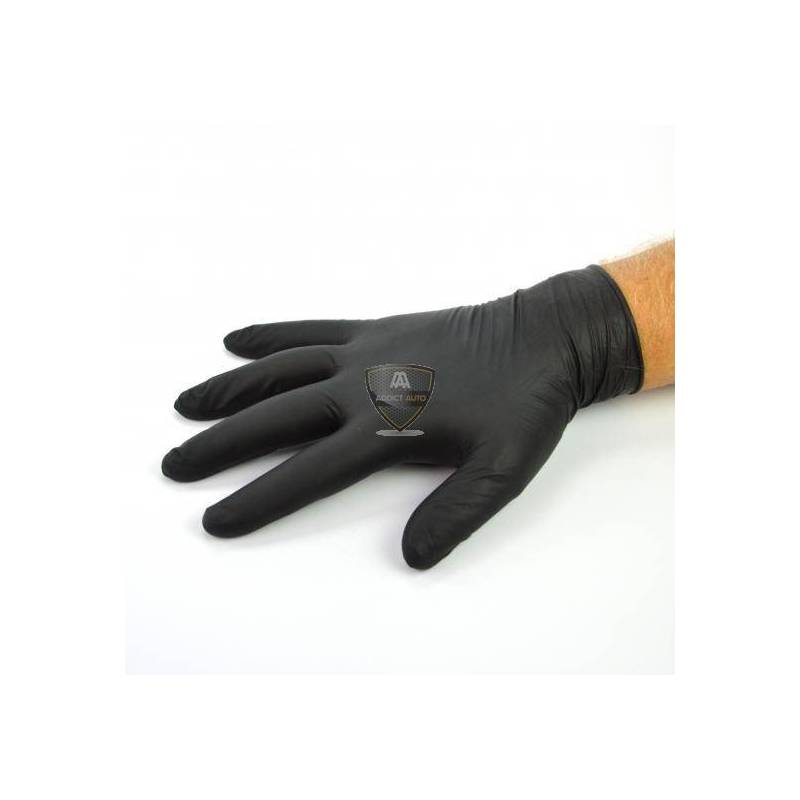 GANTS NITRILE NOIRS (x100) GANTS NITRILE NOIRS (x100)