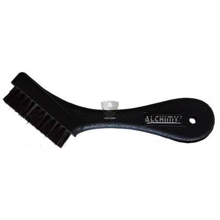 MINI BROSSE CUIR ET TEXTILE