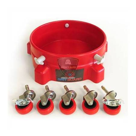 GRIT GUARD BUCKET DOLLY RED