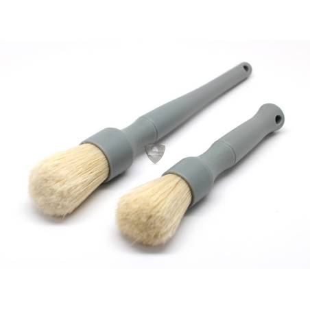 BOAR DETAILING BRUSH (naturel) - GREY