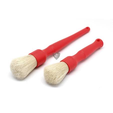 BOAR DETAILING BRUSH (naturel) - RED