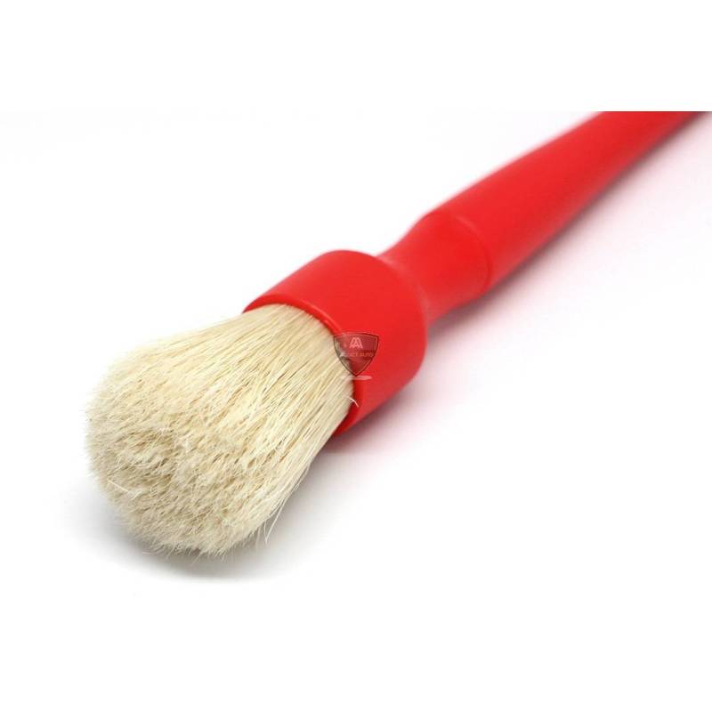 BOAR DETAILING BRUSH (naturel) - RED BOAR DETAILING BRUSH (naturel) - RED