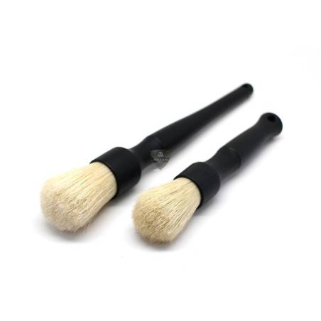 BOAR DETAILING BRUSH (naturel) - BLACK