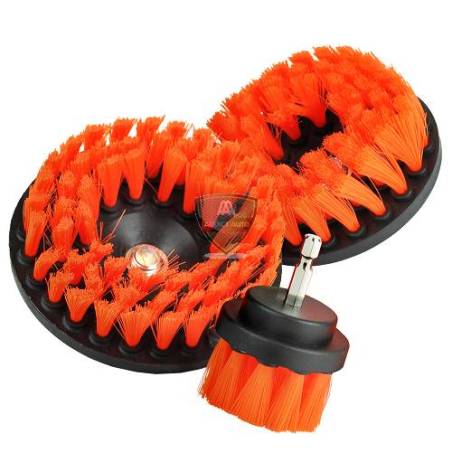 Brosse Nettoyage Rotative Perceuse 4 pièces Nettoyage Voiture Brosse  Visseuse, Brosse pour Perceuse Voiture Carrelage Tapis