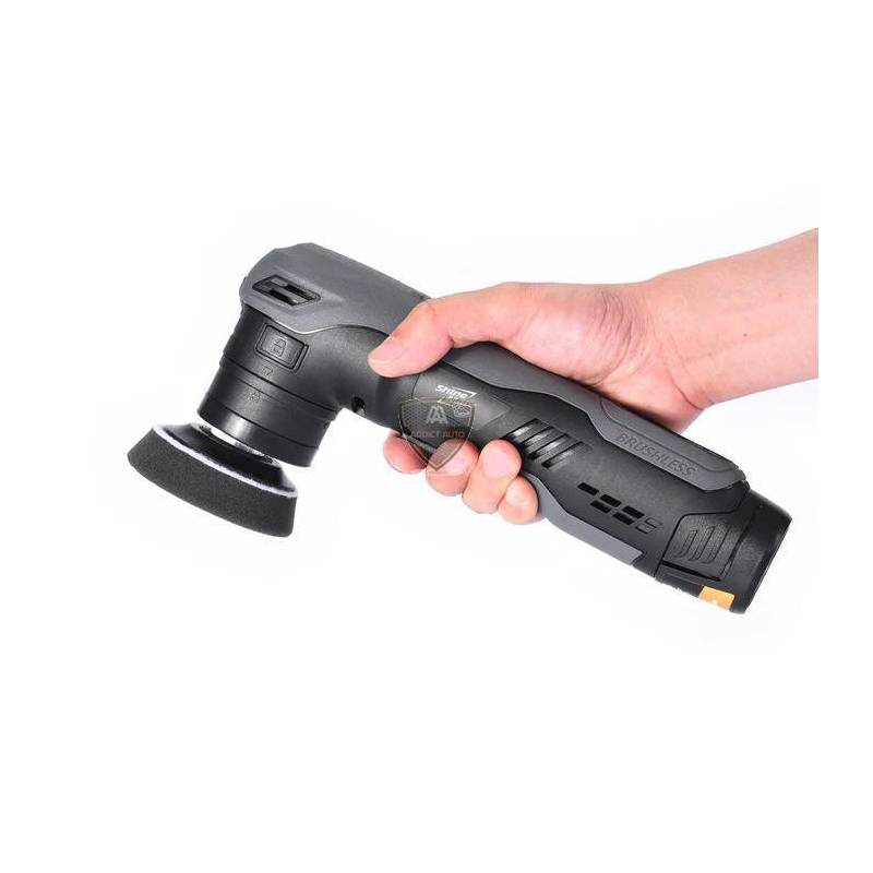 SHINE MATE - EB210 MINI POLISSEUSE SANS FIL (Kit complet)