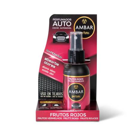 AMBAR PARFUM AUTO - FRUITS ROUGES 90ml