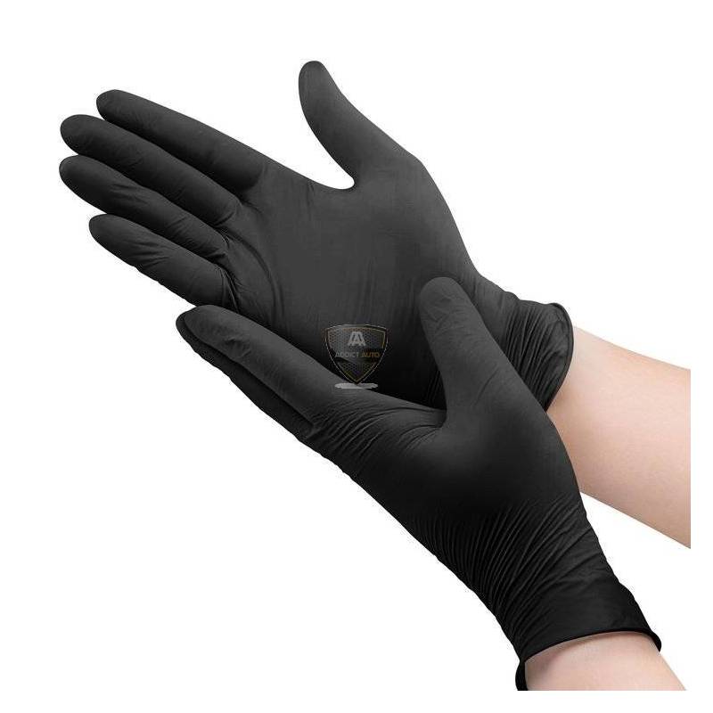 GANTS NITRILE NOIRS (x100) GANTS NITRILE NOIRS (x100)