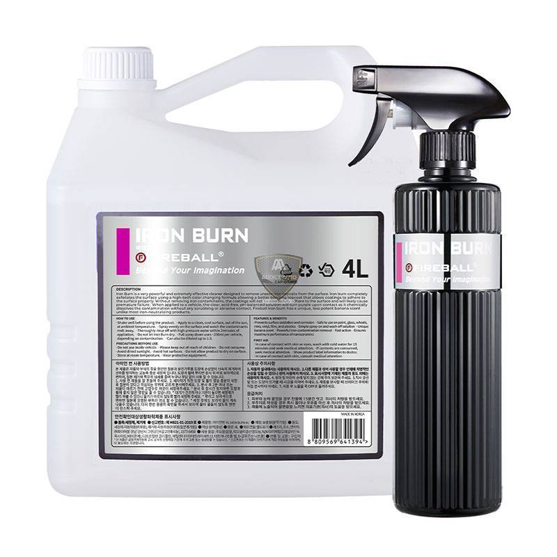 FIREBALL - IRON BURN (décontaminant ferreux) FIREBALL - IRON BURN (décontaminant ferreux)