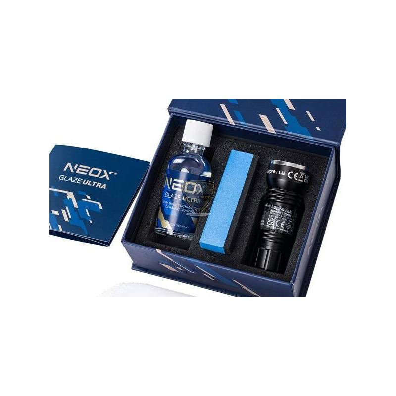 POLYTOP - NEOX GLAZE ULTRA SET (traitement céramique + lampe UV )