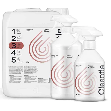 Nettoyant vitres voiture Cleantle Glass Cleaner - Élimination du voile gras - 500 ml, 1 L, 5 L