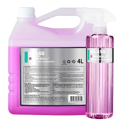 Nettoyant vitres voiture Fireball Glass - Formule spéciale traces grasses - 500 ml, 4 L