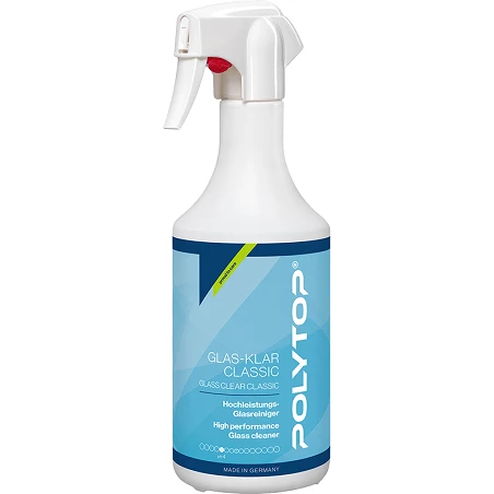 Nettoyant vitres voiture Polytop Glass Clear - Formule classique performante - 750 ml