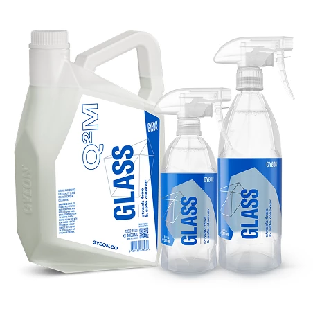 Nettoyant vitres voiture Gyeon Q2m Glass - Entretien régulier sans effort - 500 ml, 1 L, 4 L