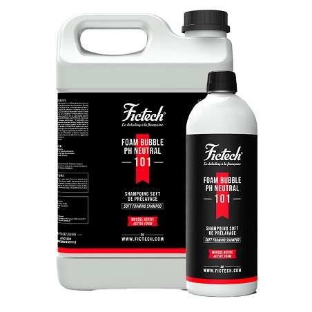 Mousse de prélavage voiture Fictech Foam Bubble pH Neutral - Mousse ultra-dense - 1 L, 5 L