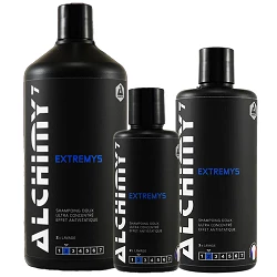 Shampoing voiture Alchimy7 Extremys - Force de nettoyage et parfum addictif - 200 ml, 470 ml, 1 L