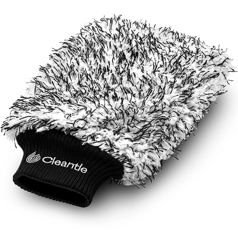 Gant de lavage voiture Cleantle Teddy Bear - Fibres longues pour éviter les microrayures