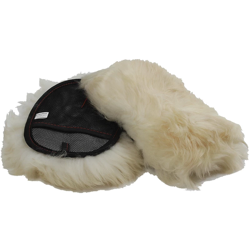Gant de lavage voiture Carpro Wool Wash Mitt - Laine naturelle pour protection maximale