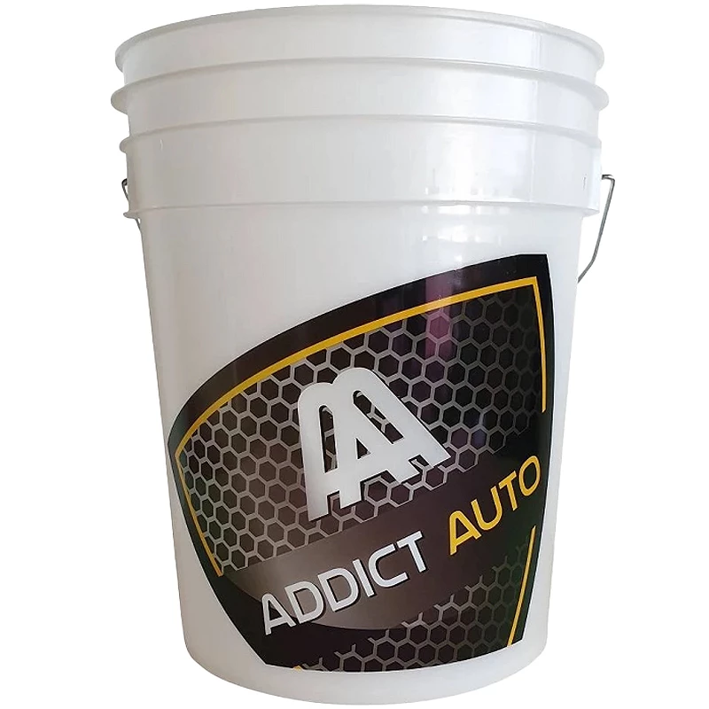 Seau de lavage voiture Addict Auto Wheels - Dédié au nettoyage des jantes et brosses 3