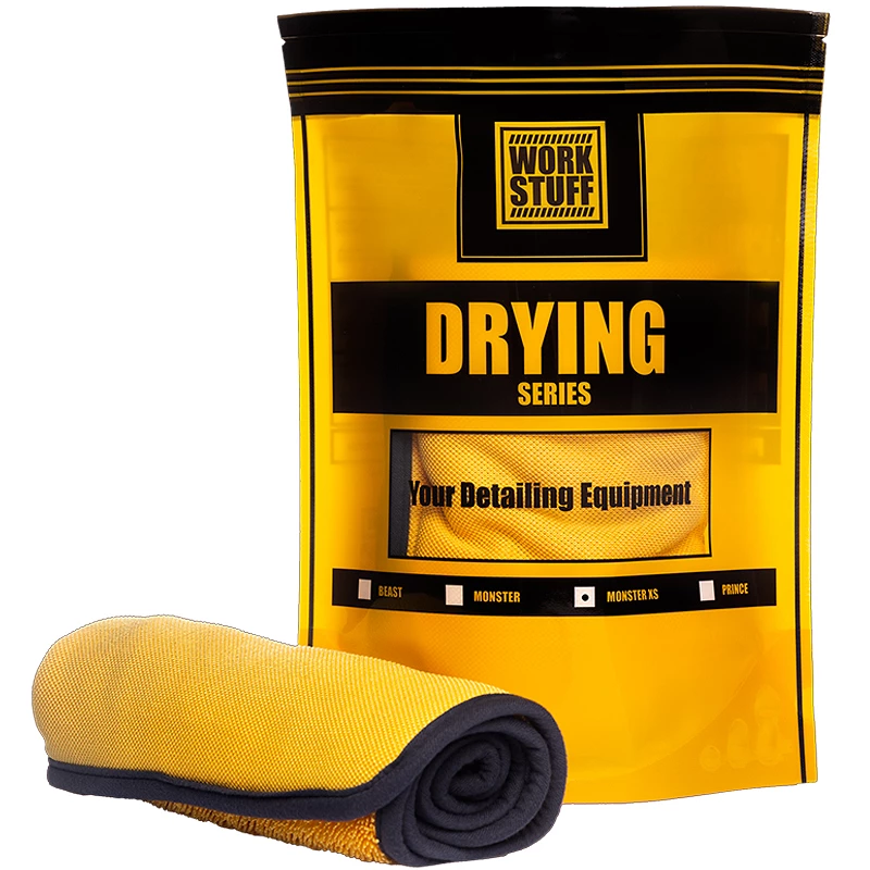 Microfibre de séchage voiture Work Stuff Monster - Format finitions sans résidus