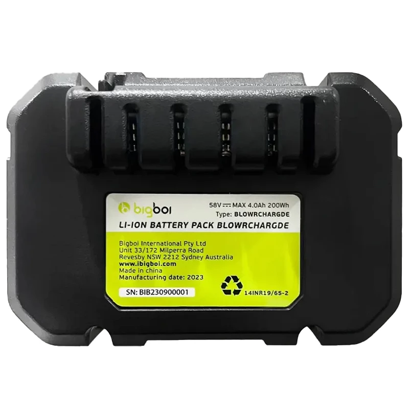 Batterie Lithium Bigboi BlowR ChargD - Source d'énergie haute capacité pour sécheur 2