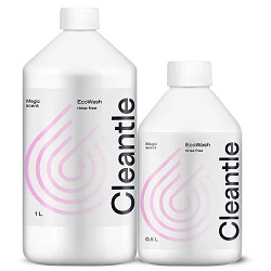 Nettoyant sans eau voiture Cleantle EcoWash - Solution écologique multi-surfaces - 500 ml, 1 L, 5 L