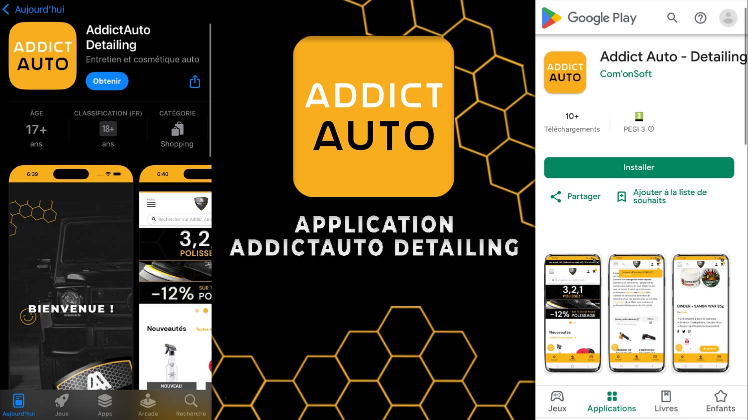 1ere application mobile de Detailing