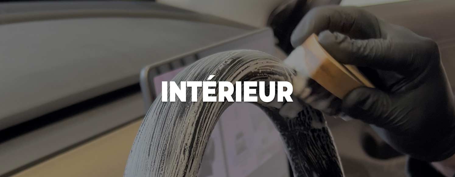 Nettoyage intérieur voiture