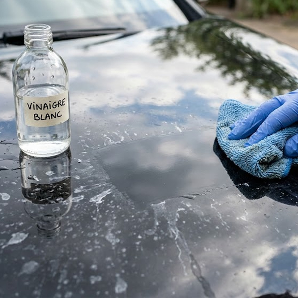 Nettoyer carrosserie avec du vinaigre blanc ?