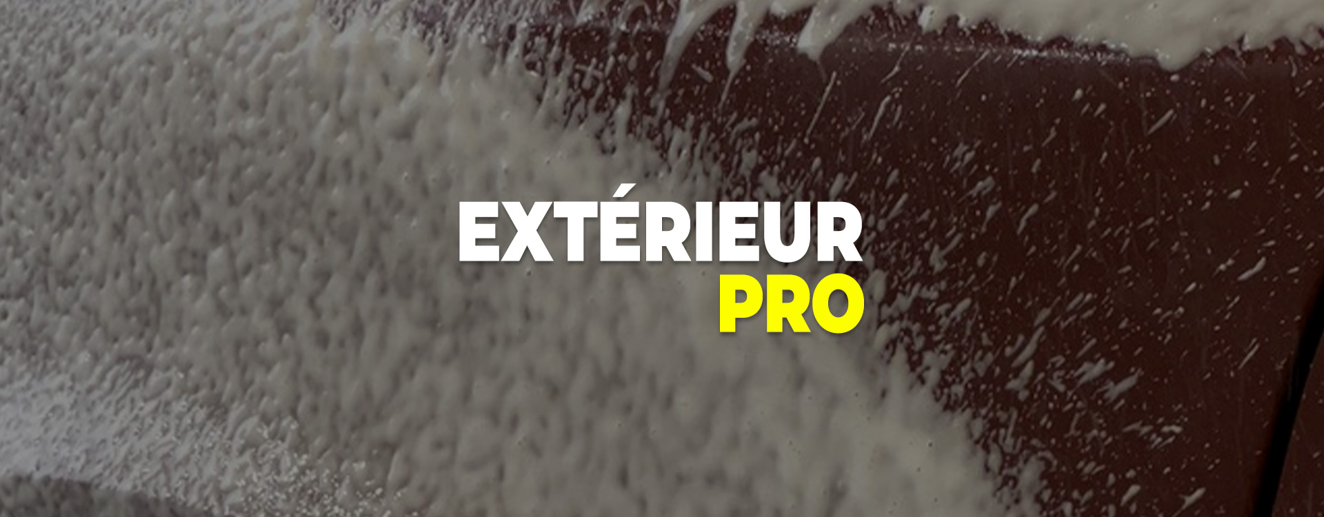 Produits detailing professionnels pour extérieur