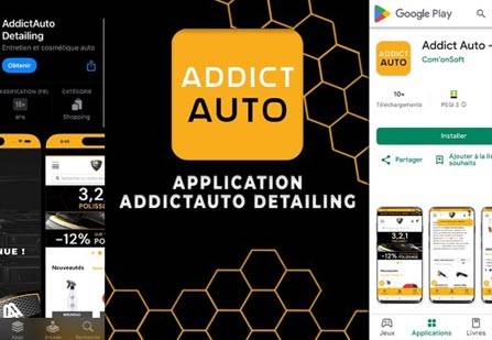 AddictAuto Detailing : le 1er site de Detailing / esthétique auto disponible en application mobile ! AddictAuto Detailing : le 1er site de Detailing / esthétique auto disponible en application mobile !