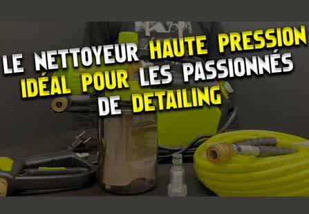 WashR Quad Set : le nettoyeur haute pression compact pour un lavage voiture efficace